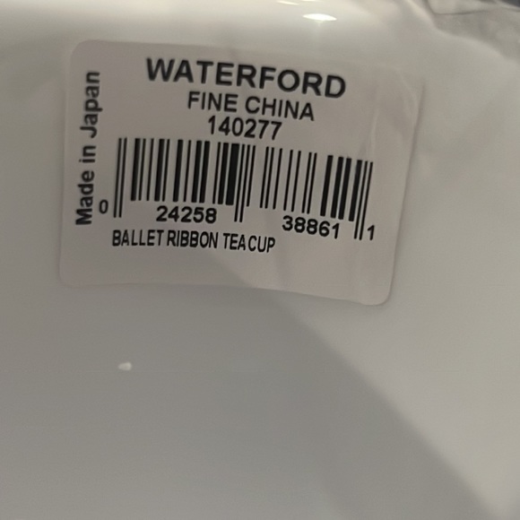Waterford Ballet Ribbon Teacup, Set of 6 - Picture 5 of 8